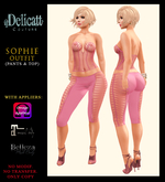 #PROMO#Delicatt Couture -Sophie Outfit - pink