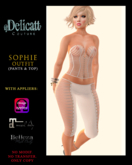 #PROMO#Delicatt Couture -Sophie Outfit -white