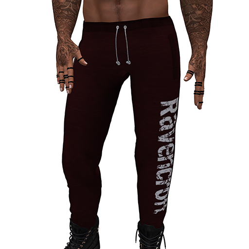 RC Ravencroft Joggers Red ADD