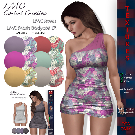 LMC TGA - Bodycon IX - Roses
