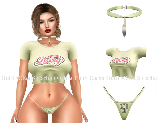 Mossu - Daddy Issues - Green Set - Freya