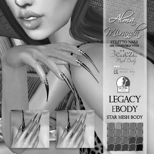 DEMO .: AlmaMiranda :. Stiletto nails {Solid Colors}