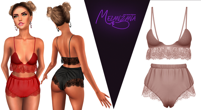 Melanzana - Sweet Dream Set (Peach)
