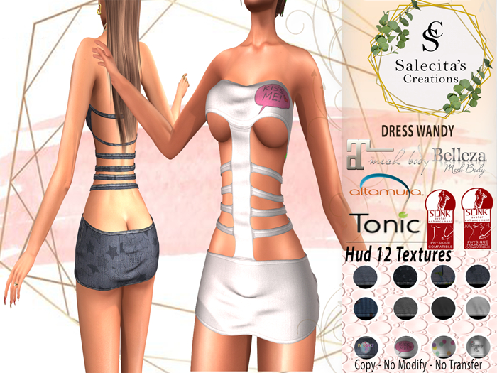 Dress  Wandy *Salesita's Creations**SC* Box.