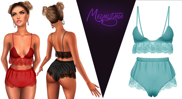 Melanzana - Sweet Dream Set (Turquoise)
