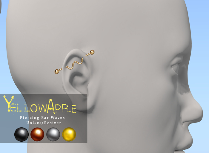 Yellow Apple - Piercing Ears Waves