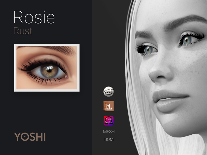 YOSHI Rosie Eyes - Rust