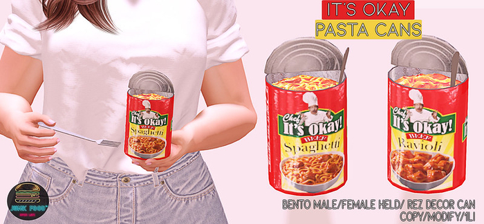 Junk Food - It's Okay Ravioli Can