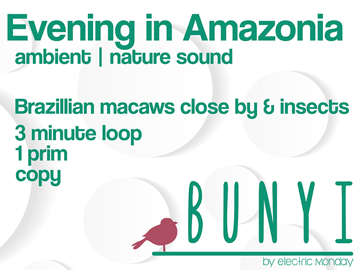 Bunyi Nature Sounds- Evening in Amazonia