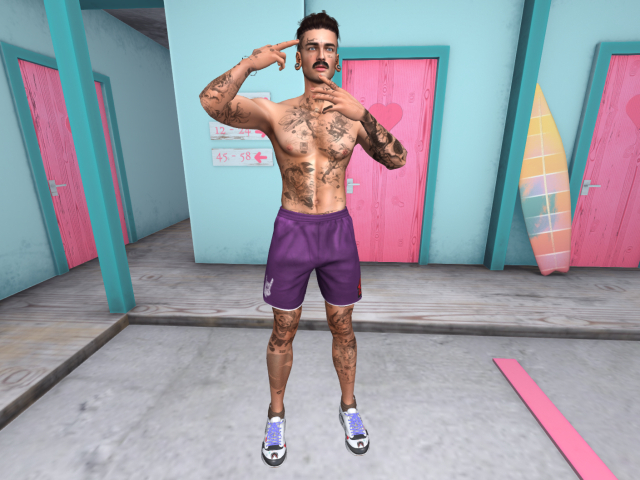 [Adversity] HxC Shorts - Purple