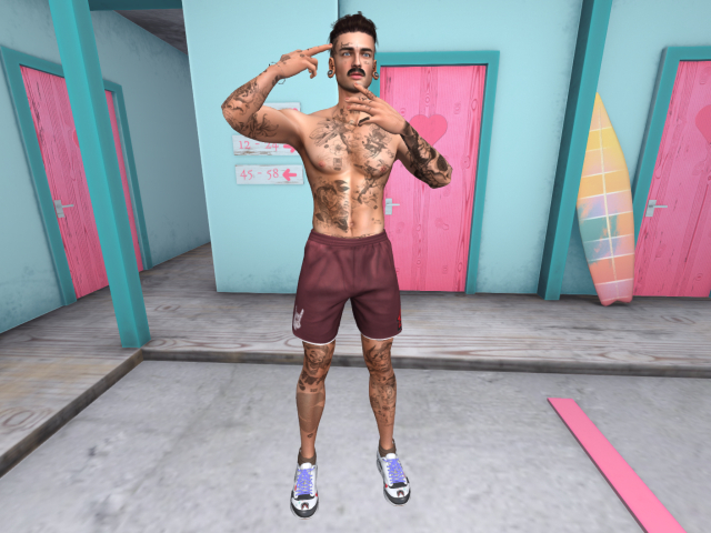 [Adversity] HxC Shorts - Burgandy