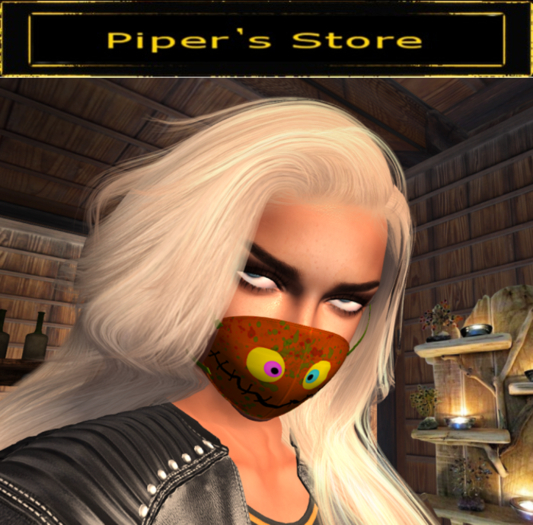 Mesh Mask > PUMPKIN< [ad me]