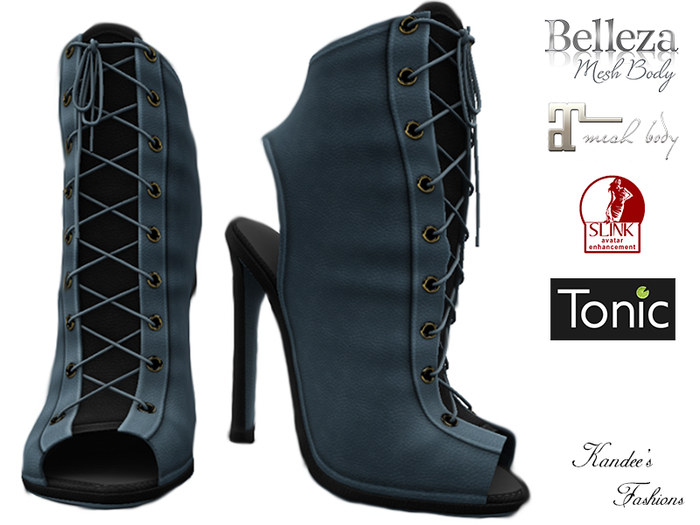 Sasha Blue Boots