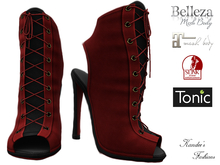 Shasha Red Boots