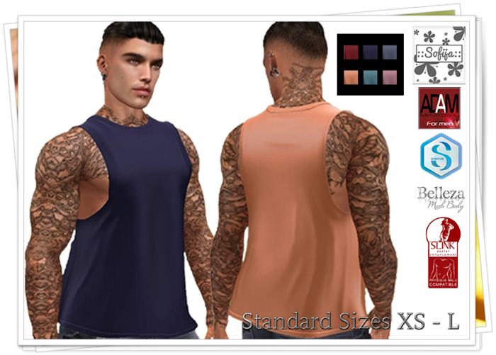 ::Sofija:: Filip Muscle Shirt - Pack 2 (add me)