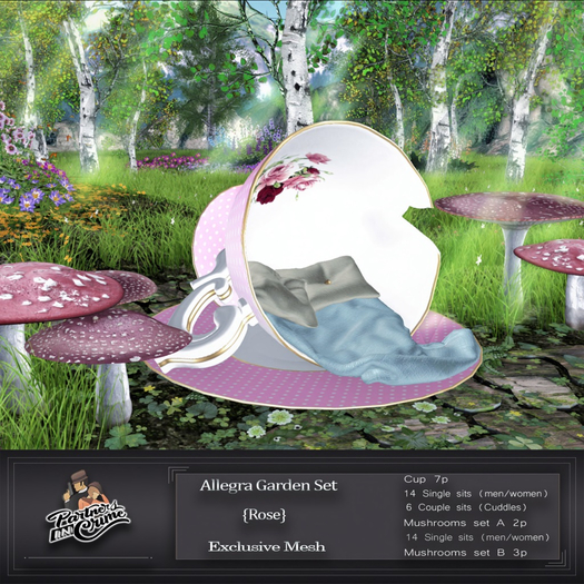Allegra Garden Set {Rose}