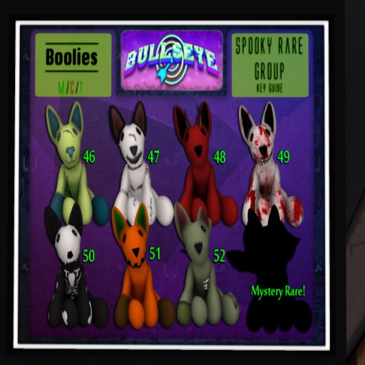 (B) Spooky Boolies - Jacky [51] RARE