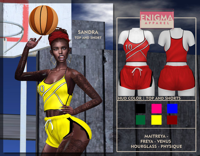 [EN] Sandra Top & Shorts