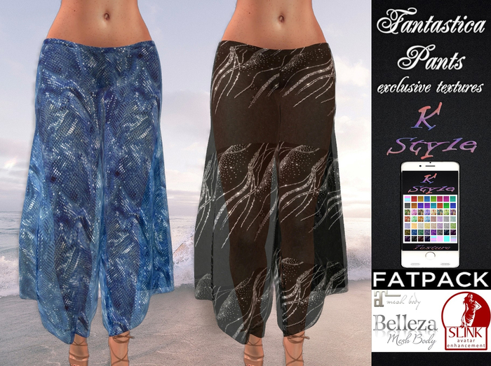 [K-Style] FANTASTICA BOHO PANTS MAIT-BELZ-SLINK