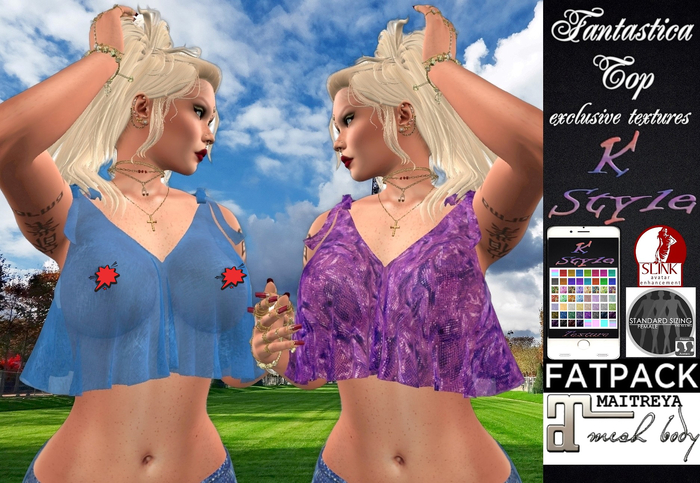 [K-Style] FANTASTICA TOP MAIT-SLINK-ALL SIZE