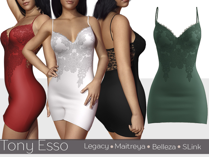 Tony Esso - Looking So Perfect Lace Dress (Mint)