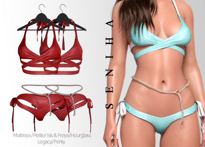 Seniha. Thedra Bikini // Red