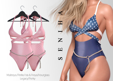 Seniha. Thedra Swimsuit // Coral
