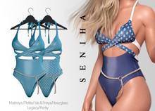 Seniha. Thedra Swimsuit // Blue