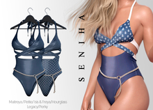Seniha. Thedra Swimsuit // Dark Blue