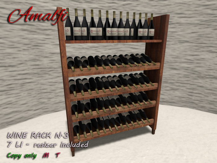 AMALFI HOTEL CELLAR - WINE RACK 3
