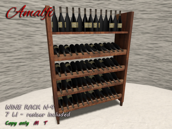AMALFI HOTEL CELLAR - WINE RACK 4