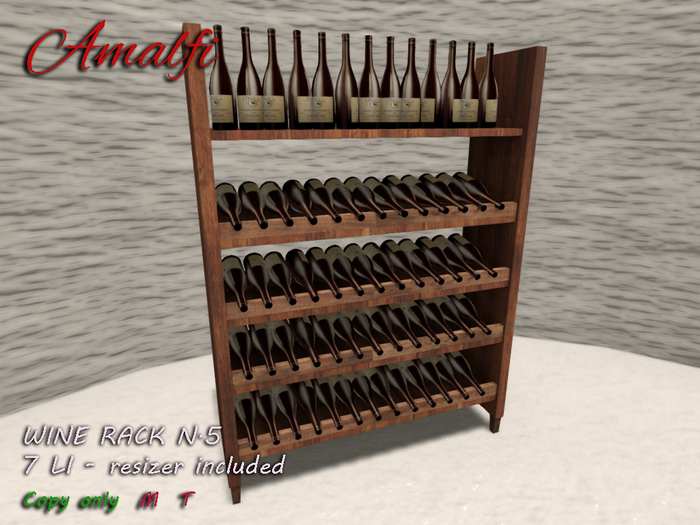 AMALFI HOTEL CELLAR - WINE RACK 5