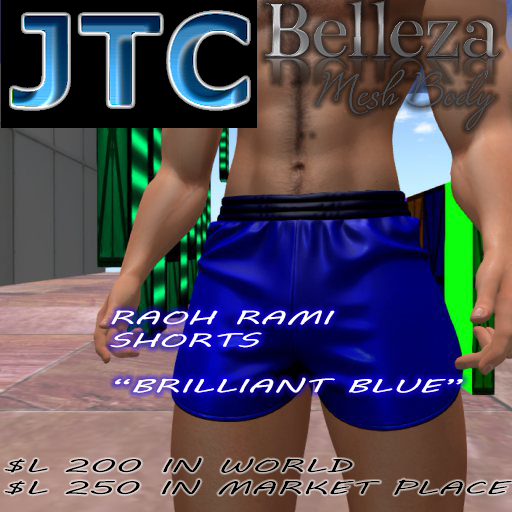 JTC Rami Shorts - Belleza Jake Brilliant Blue