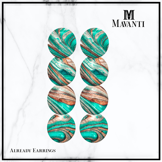 MAVANTI - Already Earrings [Turquoise]