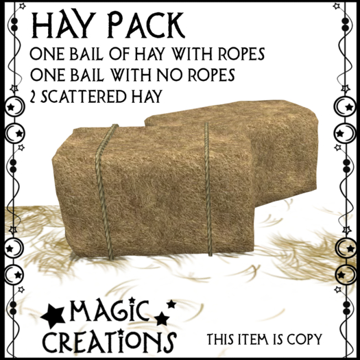 Hay decor pack (boxed)