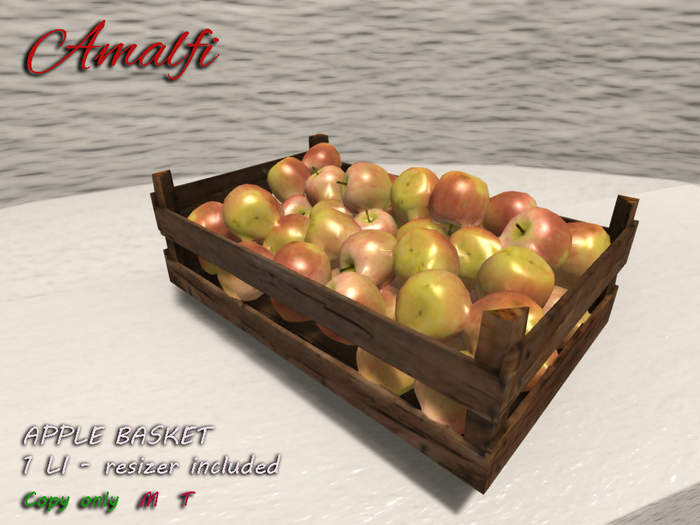 AMALFI HOTEL CELLAR - APPLES BASKET