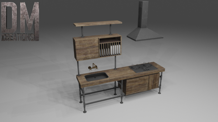 Kitchen Focus Full Perm Mesh