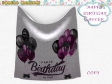 BMC969- HAPPY BIRTHDAY - BANNER.