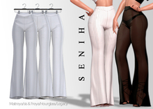 Seniha. Muse Pants&Panties // White