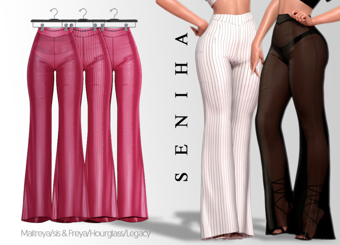 Seniha. Muse Pants&Panties // Pink