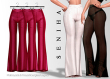 Seniha. Muse Pants&Panties // Dark Pink