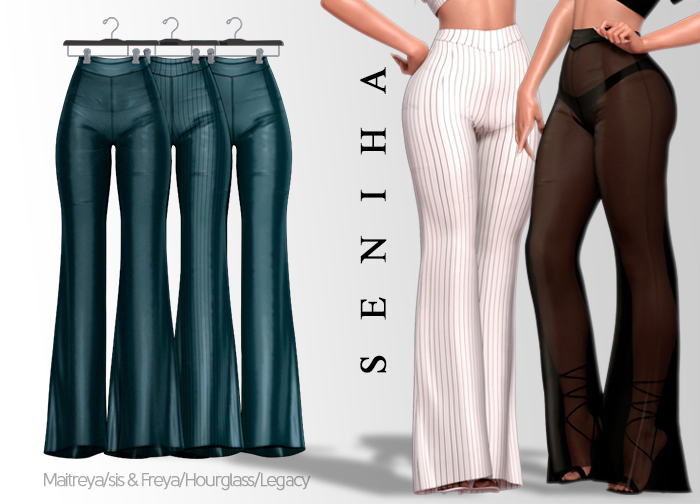 Seniha. Muse Pants&Panties // Green