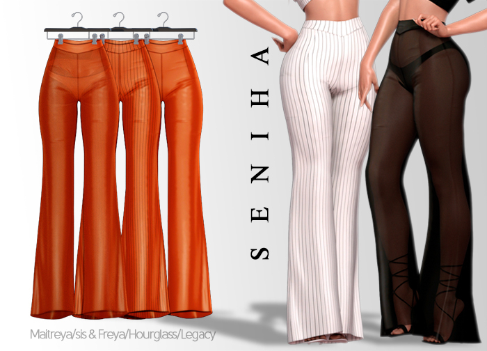 Seniha. Muse Pants&Panties // Orange