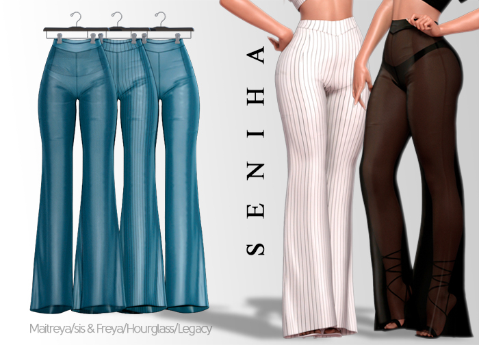 Seniha. Muse Pants&Panties // Blue