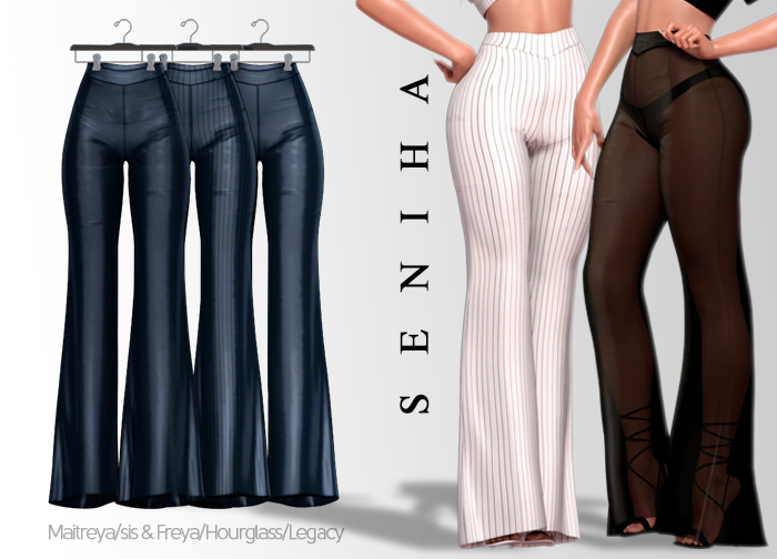 Seniha. Muse Pants&Panties // Dark Blue