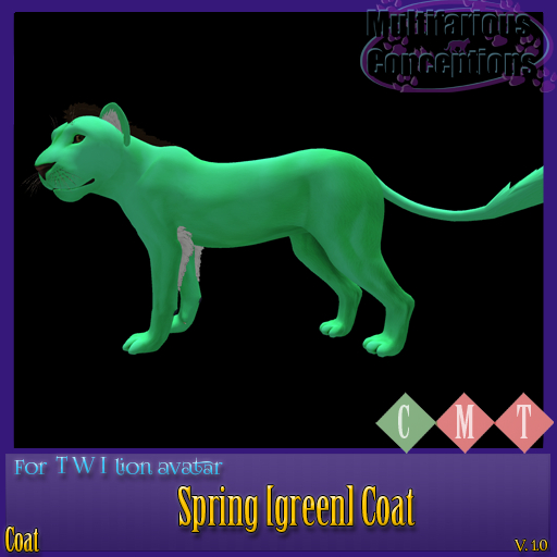 [MC]  Spring Twi Lion Coat [wear to unpack]