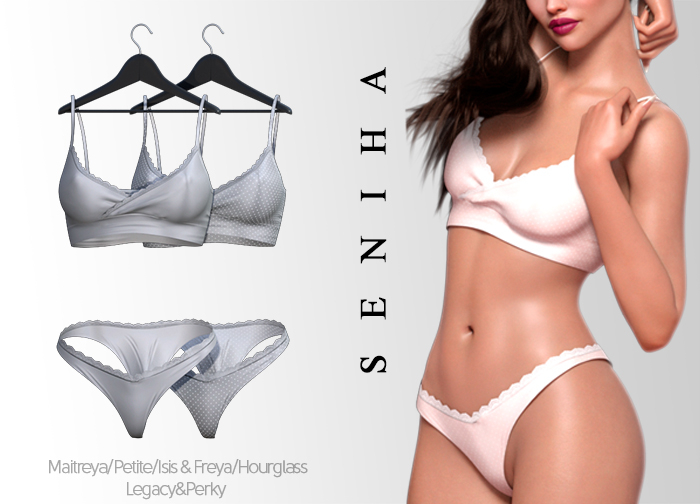 Seniha. Caren Set // Grey