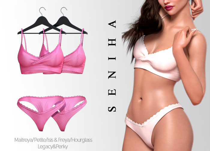 Seniha. Caren Set // Pink