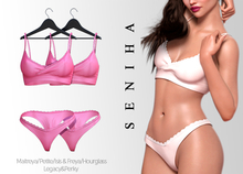 Seniha. Caren Set // Pink