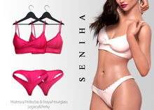 Seniha. Caren Set // Dark Pink